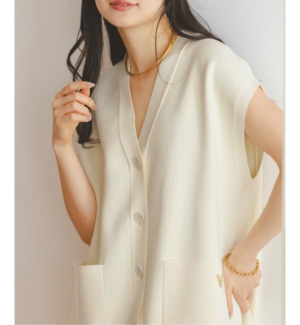 NOBLE「《WEB限定追加》venit/ヴェニット ベスト」|ベスト・ジレ|