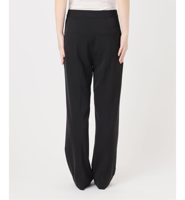 NOBLE「ツイルクロスストレートパンツ」|スラックス|