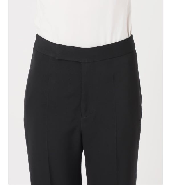 NOBLE「ツイルクロスストレートパンツ」|スラックス|