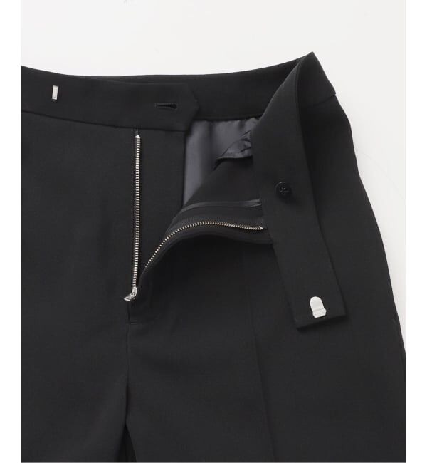 NOBLE「ツイルクロスストレートパンツ」|スラックス|