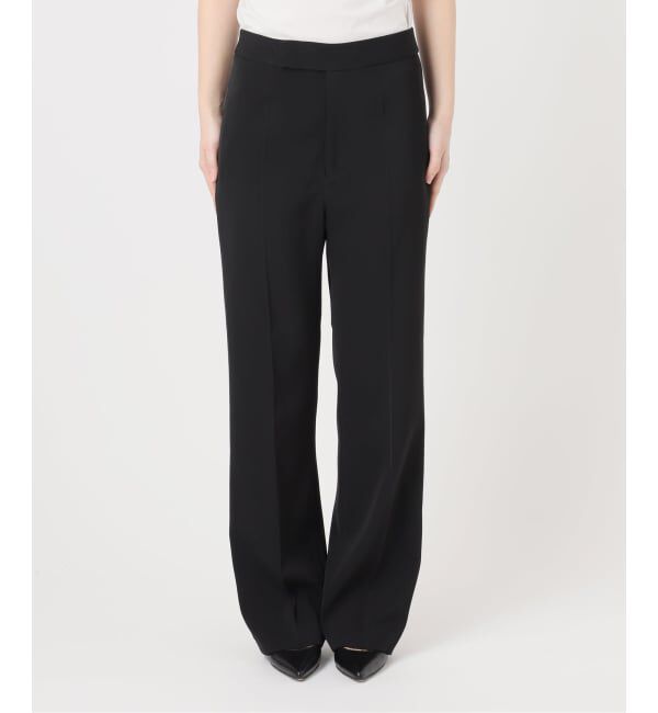 NOBLE「ツイルクロスストレートパンツ」|スラックス|