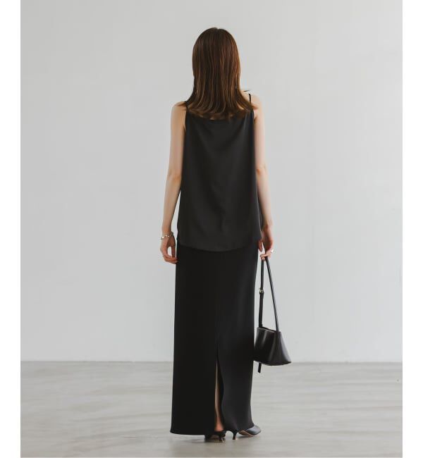 NOBLE「《WEB限定追加予約》メルティサテン2WAYキャミ」|キャミソール|