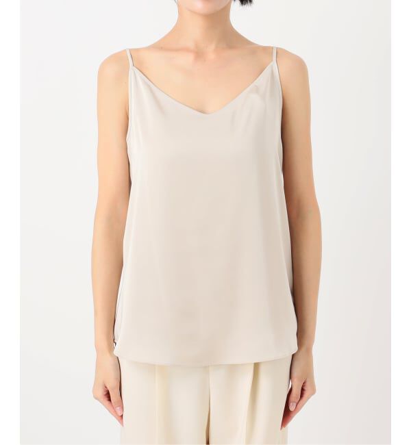 NOBLE「《WEB限定追加予約》メルティサテン2WAYキャミ」|キャミソール|