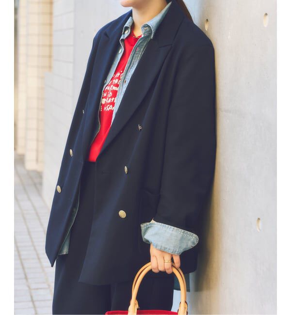 FRAMeWORK「≪追加≫TWRカルゼDBジャケット 3」|テーラードジャケット|