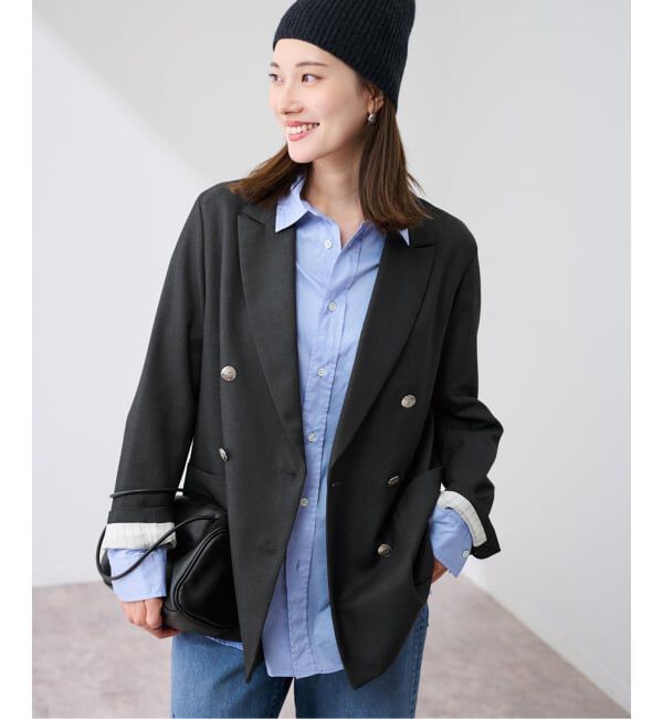 FRAMeWORK「≪追加≫TWRカルゼDBジャケット 3」|テーラードジャケット|