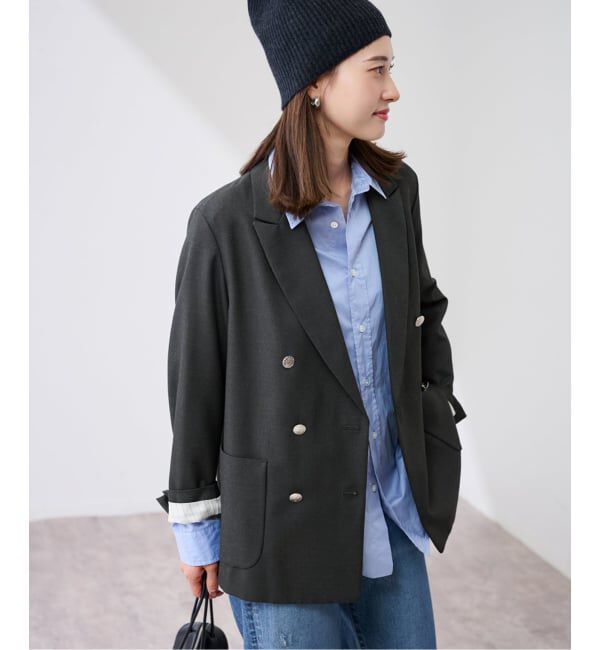 FRAMeWORK「≪追加≫TWRカルゼDBジャケット 3」|テーラードジャケット|