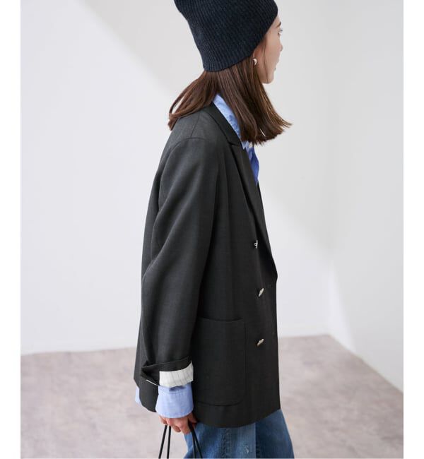 FRAMeWORK「≪追加≫TWRカルゼDBジャケット 3」|テーラードジャケット|