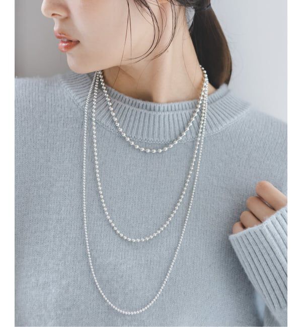 NOBLE「《追加予約》in mood/インムード MULTIBALL CHAIN-necklace」|ネックレス|
