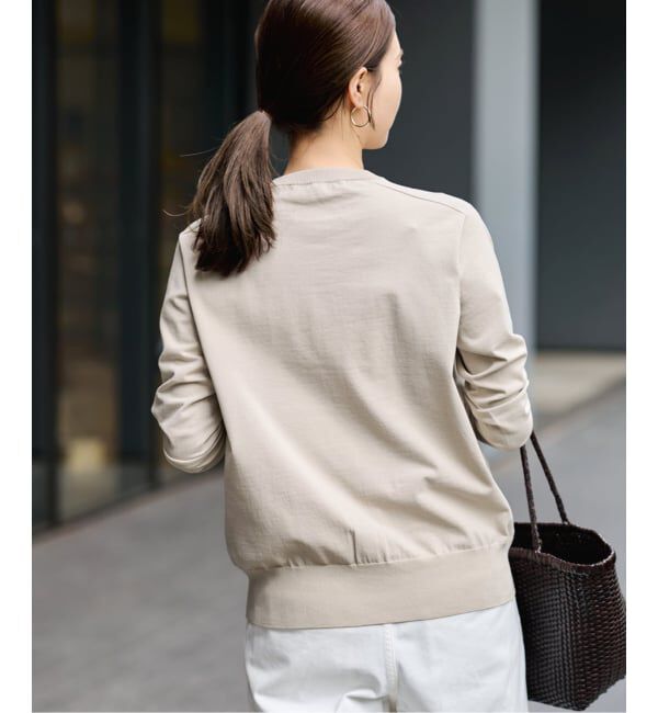 FRAMeWORK「CO/PL 18Gクルーカーディガン」|カーディガン|