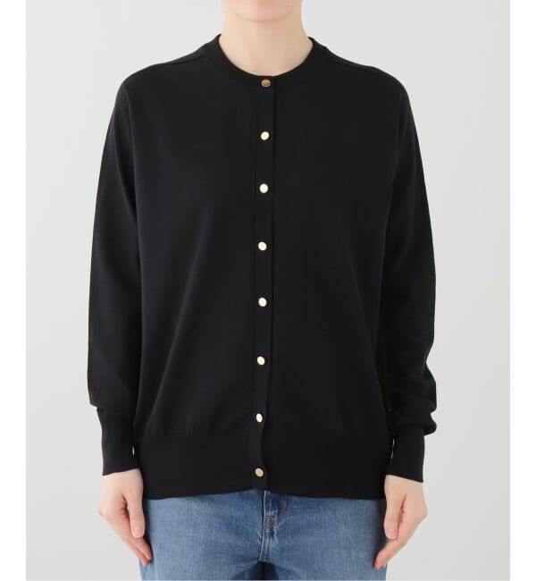 FRAMeWORK「CO/PL 18Gクルーカーディガン」|カーディガン|