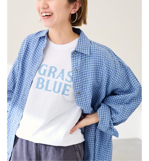 FRAMeWORK「≪予約≫BLUESCENTRIC MY GRASS IS BLUE TEE」|Tシャツ・カットソー|ホワイト