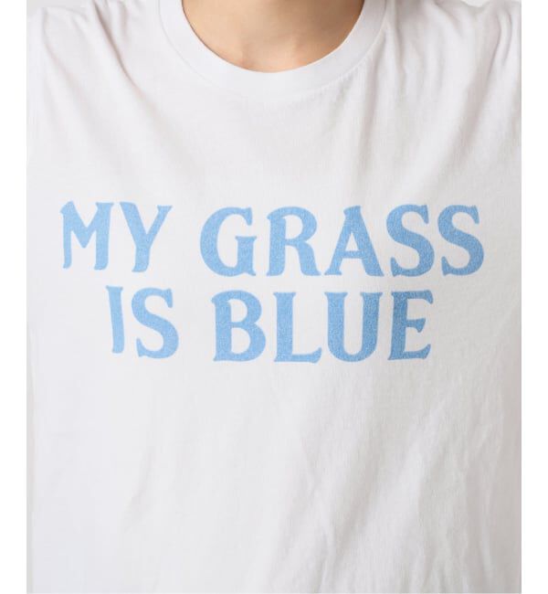 FRAMeWORK「≪予約≫BLUESCENTRIC MY GRASS IS BLUE TEE」|Tシャツ・カットソー|