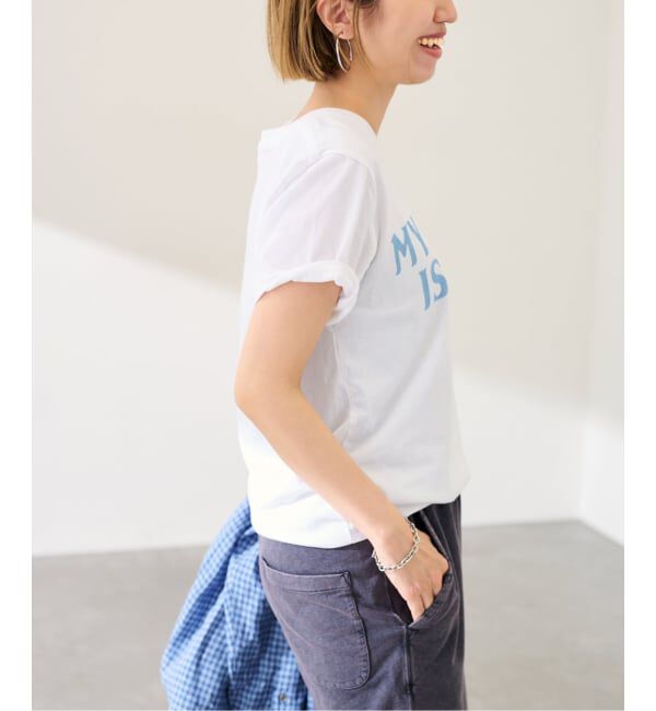 FRAMeWORK「≪予約≫BLUESCENTRIC MY GRASS IS BLUE TEE」|Tシャツ・カットソー|