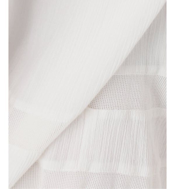 FRAMeWORK「≪追加予約≫コットンメッシュ切り替えスカート 2」|スカート|