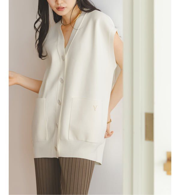 NOBLE「《WEB限定追加予約2》venit/ヴェニット ベスト」|ベスト・ジレ|ホワイト