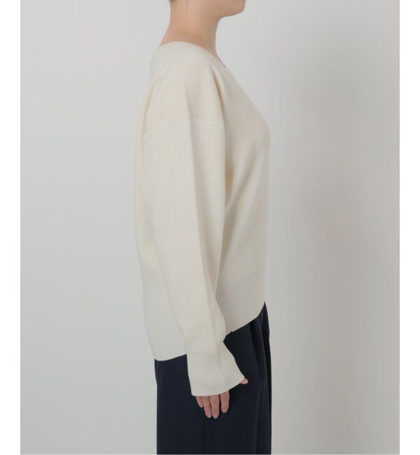  「【洗える】接結クルーネックプルオーバー」|ニット・セーター|