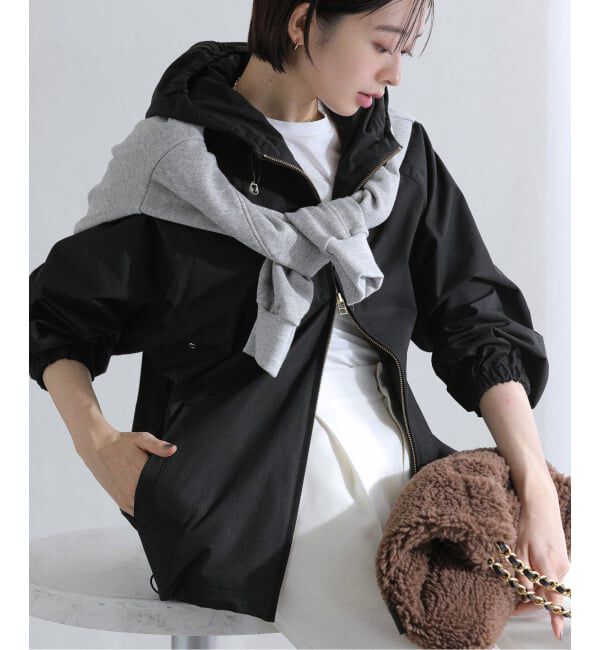  「《WEB限定》【洗える】フードマウンテンパーカー」|ブルゾン・スタジャン|