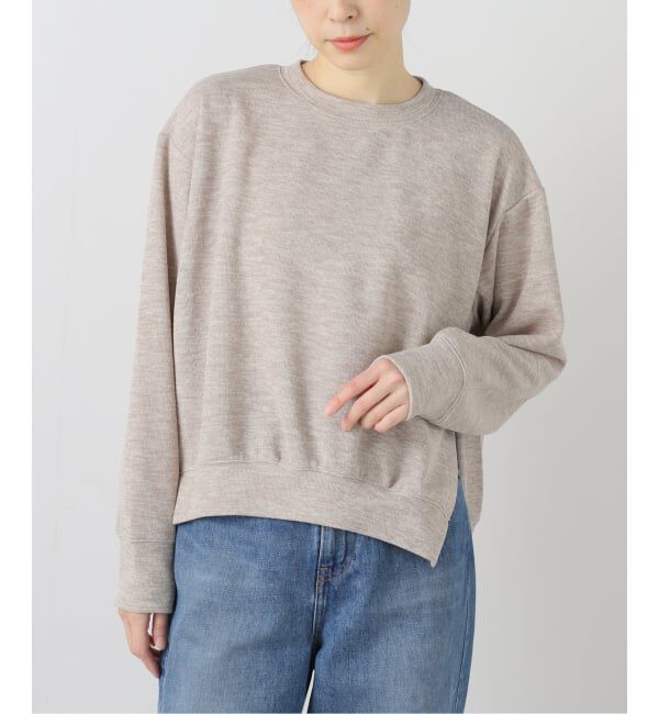  「【洗える】Munich/ミューニック リネンライクダブルフェイスプルオーバー」|Tシャツ・カットソー|