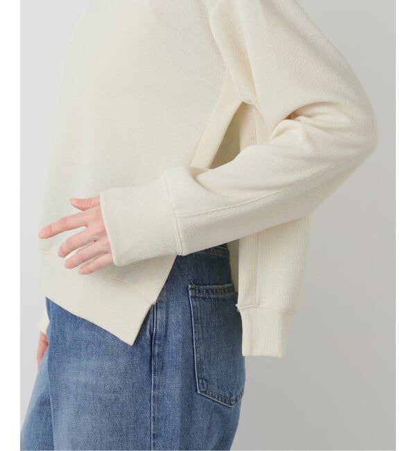  「【洗える】Munich/ミューニック リネンライクダブルフェイスプルオーバー」|Tシャツ・カットソー|