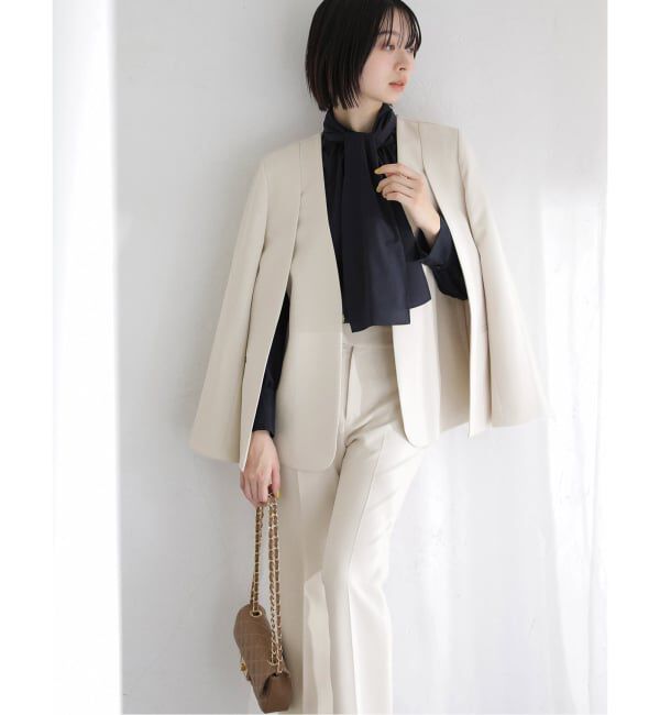  「【洗える】ボータイ2WAYブラウス」|シャツ・ブラウス|