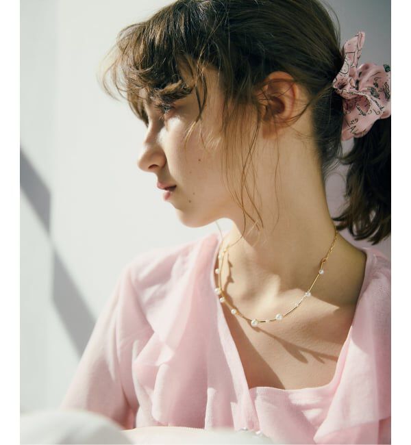  「【洗える】フリルニット」|ニット・セーター|