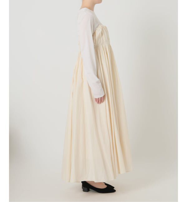  「《WEB限定予約》【洗える】ギャザーキャミワンピース」|ワンピース|