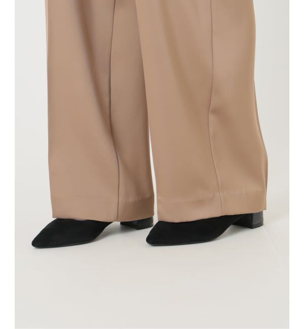  「《予約》【洗える】2WAYリラクシーサスパンツ」|スラックス|