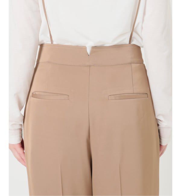  「《予約》【洗える】2WAYリラクシーサスパンツ」|スラックス|