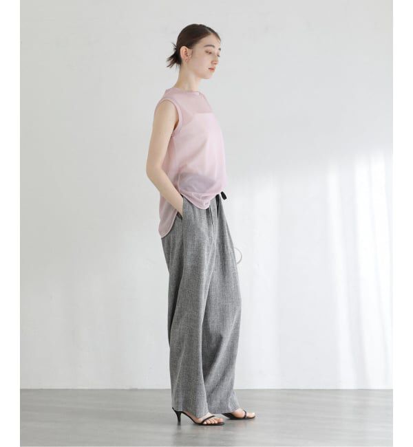  「《予約》【洗える】シアートリコットタンクトップ」|タンクトップ|