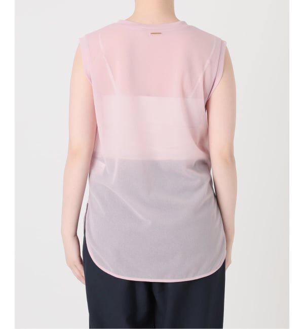  「《予約》【洗える】シアートリコットタンクトップ」|タンクトップ|