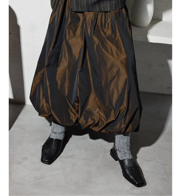 GRISE「《追加》GRISEレザースクエアクロスシームアンクルフラット」|その他|