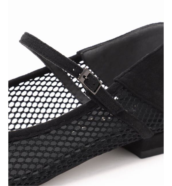  「《追加予約2》ポインテッドネットワンストラップフラット」|その他|