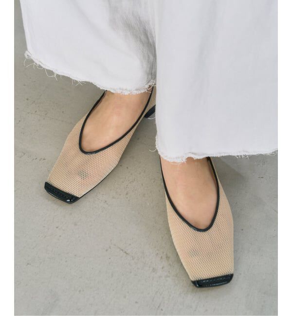  「《追加予約2》スクエアトゥキャップセミシアーフラット」|その他|