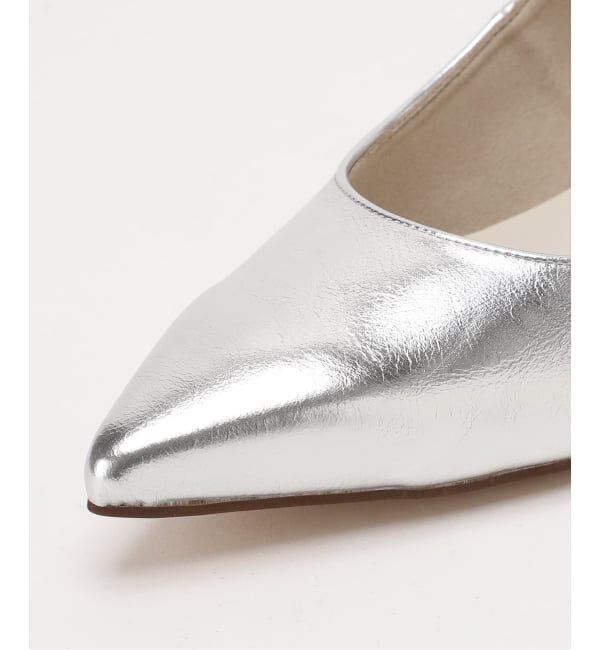  「《追加》4.5cmポインテッドストラップミュール」|パンプス|