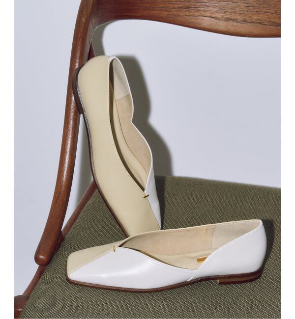 GRISE「GRISEスクエアアシンメトリーVカットフラット」|その他|ベージュ