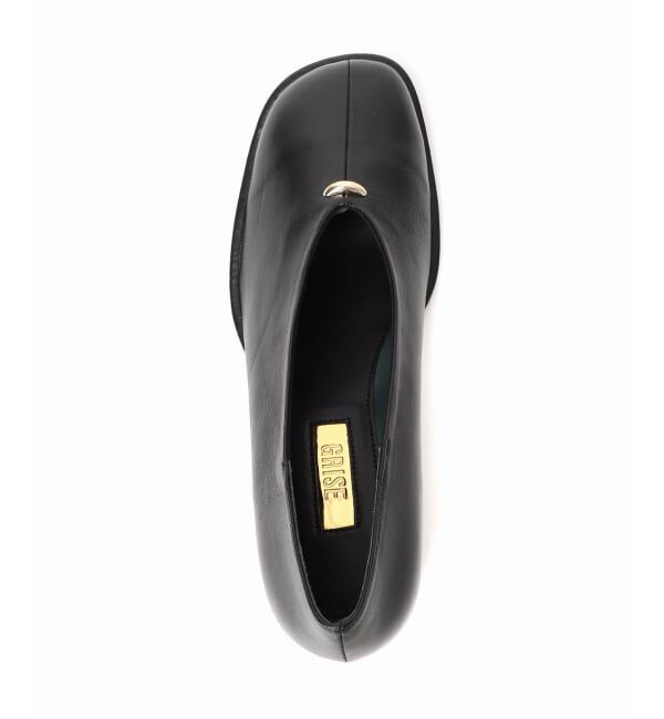 GRISE「《追加》GRISE6cmレザーオブリークハイバンプパンプス」|パンプス|