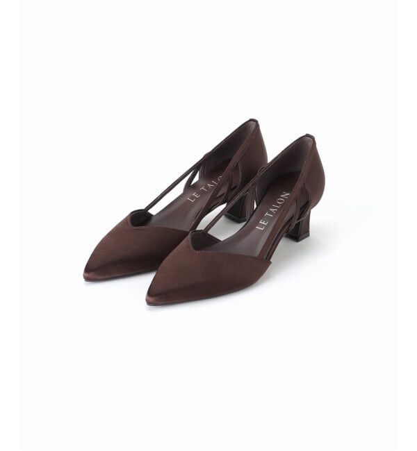  「5cmポインテッドサイドオープンパンプス」|パンプス|