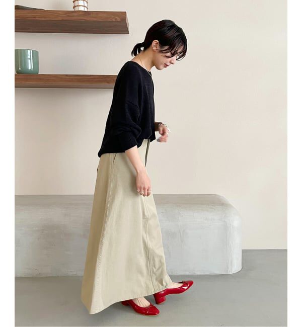  「《追加》3.5cmスクエアバレエパンプス」|パンプス|