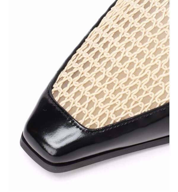 GRISE「GRISEナロースクエアコンビTストラップセパレートフラット」|その他|