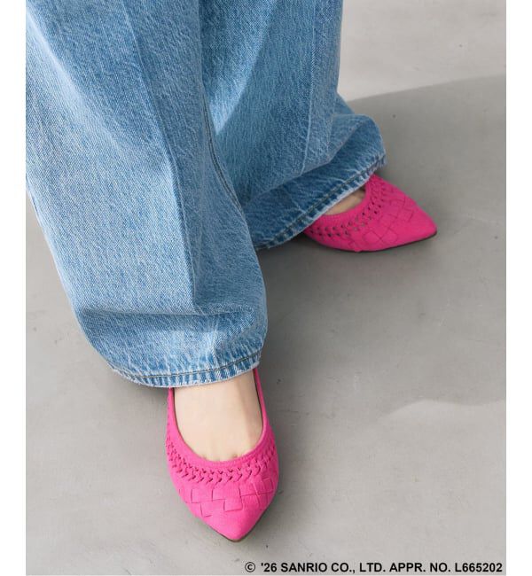  「Sanrio characters&times;LE TALON ポインテッドサシメッシュフラット」|その他|