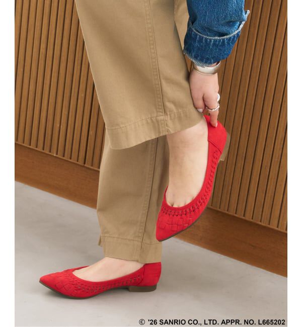  「Sanrio characters&times;LE TALON ポインテッドサシメッシュフラット」|その他|