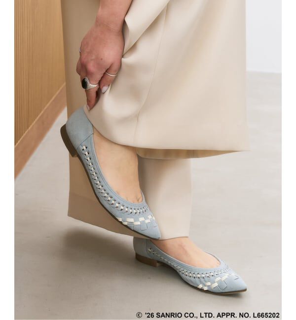  「Sanrio characters&times;LE TALON ポインテッドサシメッシュフラット」|その他|