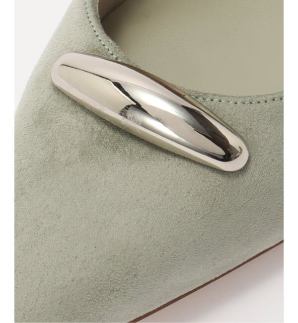  「6.5cmポインテッドメタルモチーフパンプス」|パンプス|