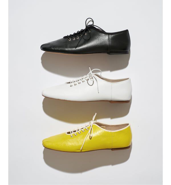 GRISE「GRISEレザーソフトレースアップフラット」|その他|