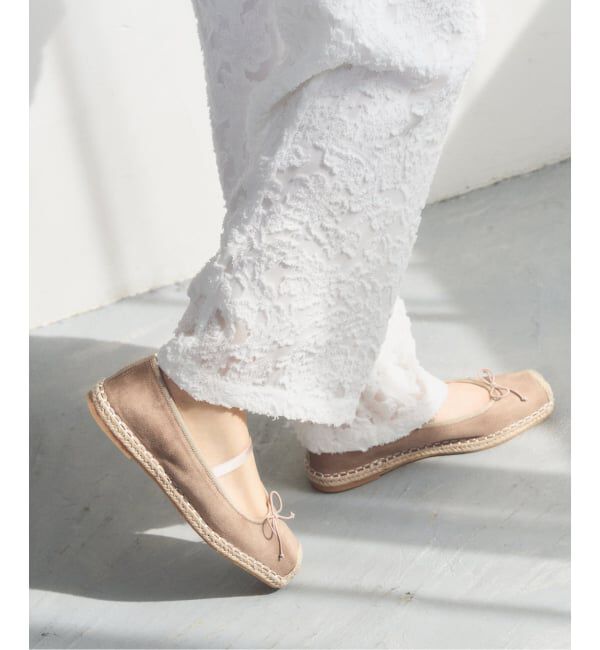  「《追加予約》スクエアエスパドリーユバレエ」|バレエシューズ|