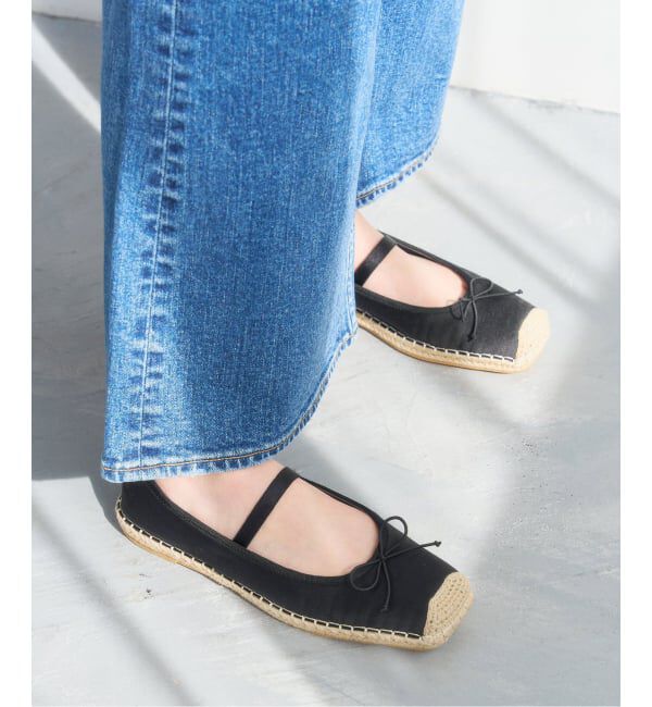  「《追加予約》スクエアエスパドリーユバレエ」|バレエシューズ|