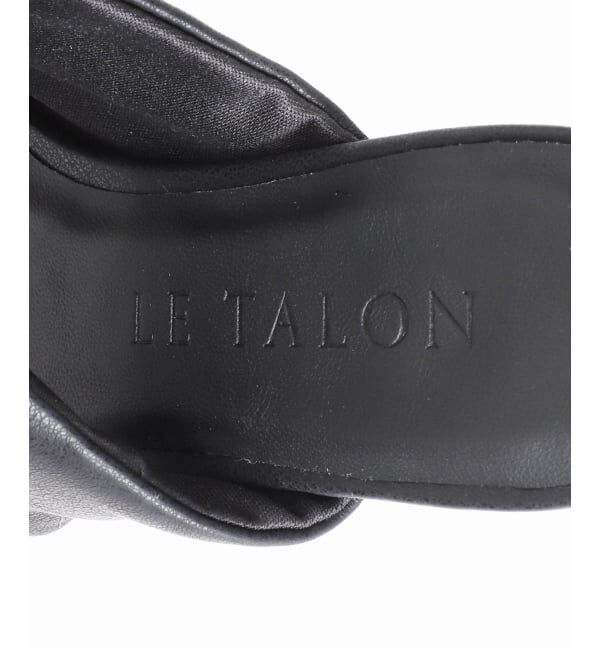  「《予約》4cmメタルサムリングミュールサンダル」|サンダル|