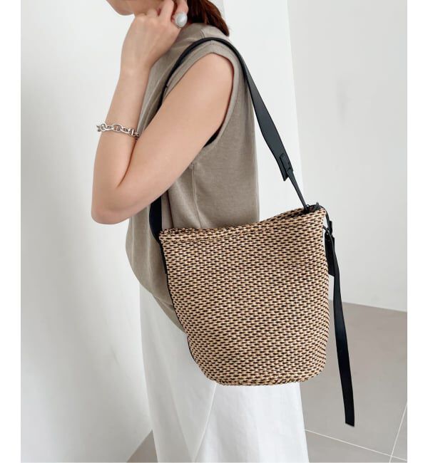  「MARCOMASI /マルコマージbucket bag」|ショルダー・メッセンジャー|ベージュ