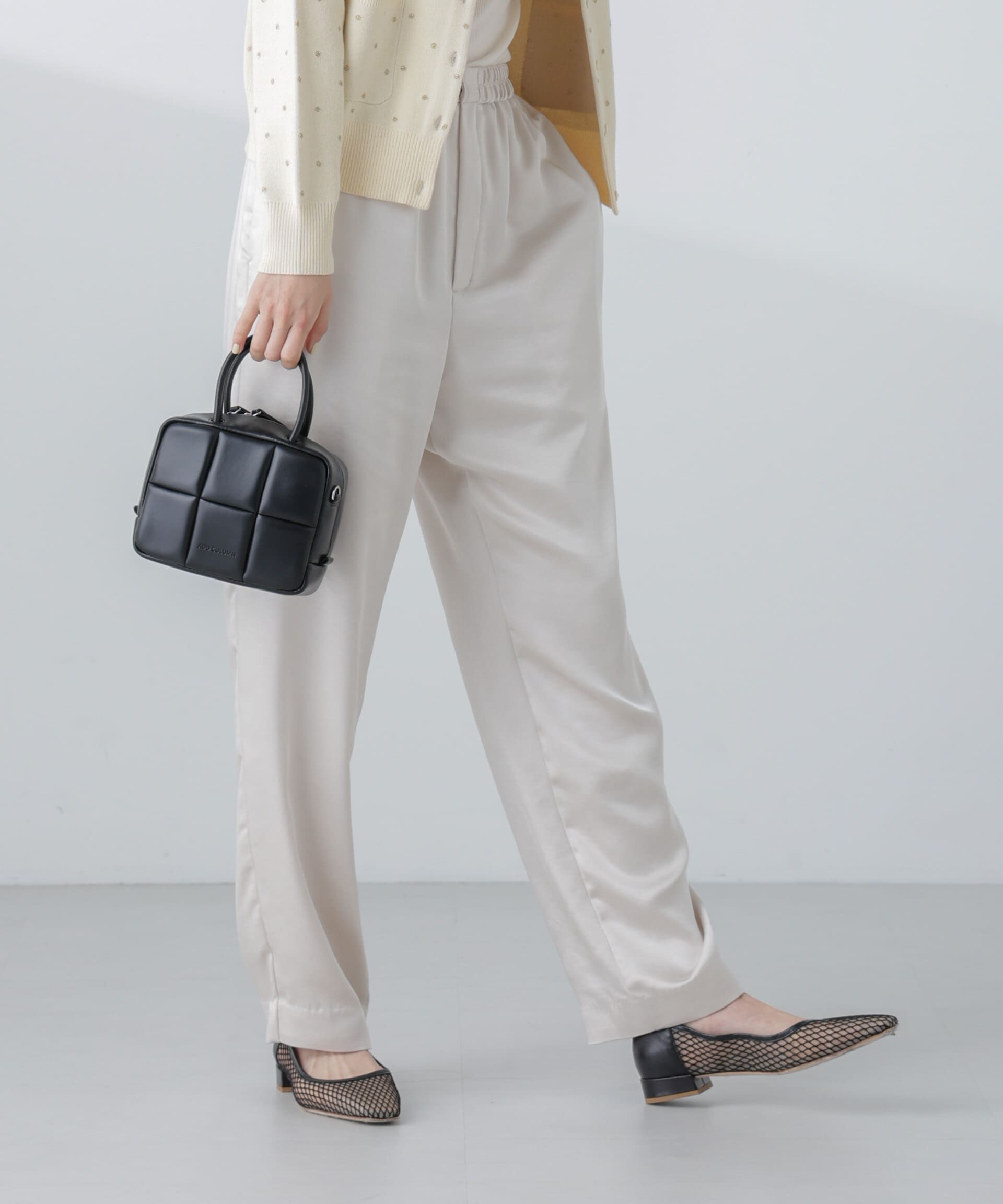 nano･universe「サテンセミワイドイージーパンツ」|その他|