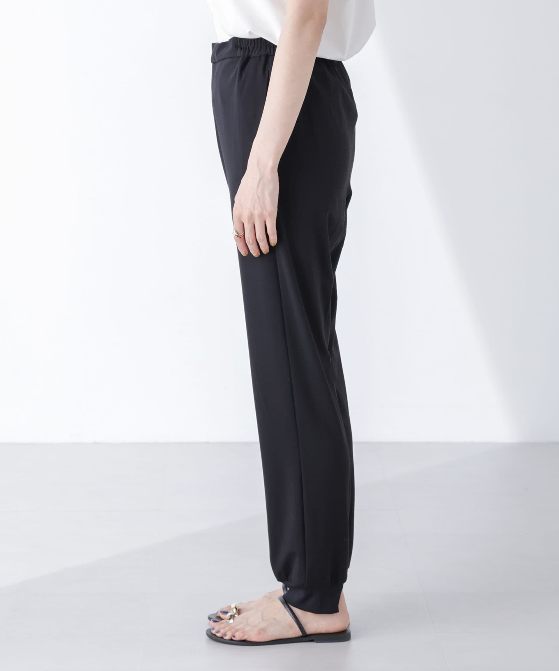 nano･universe「AtPARK＆DAILYWEAR/スリットジョガーパンツ（セットアップ可）」|チノ|